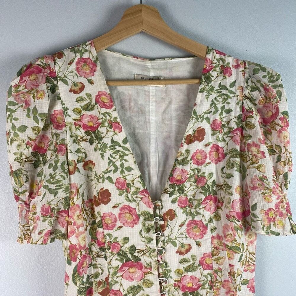 BEC & BRIDGE LE FOLLIES MINI FLORAL PRINT COTTON DRESS - Picture 10 of 14